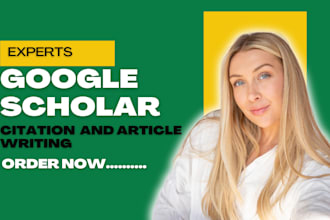 write and publish article in google scholar peer review journal comment writing