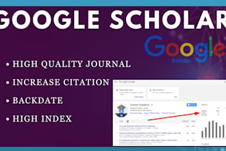 write and publish your research article on google scholar reviewed index journal