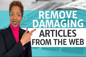 permanently remove mugshots cases articles news delete negative links on google