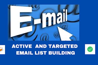 do targeted and verified email list building