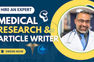 do medical research writing, systematic review, meta analysis, medical writing