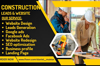 generate qualified construction leads,roofing leads via meta and google campaign