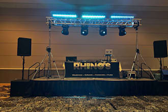 design professional 3d stage lighting for concerts, dj shows, corporate events