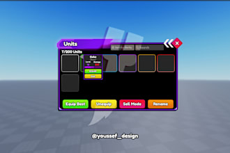 create professional roblox UI 2y exp