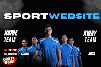 football website basketball website academy website soccer academy sport website