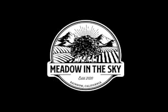do memorable attend new logo for our organic farm in rainbow