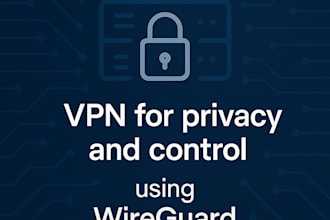 set up a secure wireguard VPN with crypto friendly vps