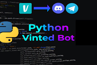 create a vinted bot vinted discord bot vinted automation