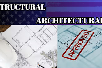 draw and stamp architectural drawings for city permits  mep  floor plan  pe s