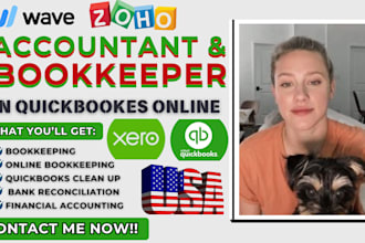 do quickbooks online bookkeeping setup bank reconciliation bookkeeper wave xero