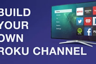 develop professional roku tv channel, roku sdk channel