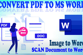 convert pdf to word, scan photo convert to word