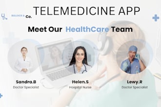 develop a professional hipaa compliant telehealth, telemedicine mobile apps