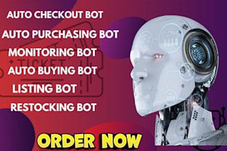 setup auto purchase bot, pokemon bot, monitor bot shopping bot, web scraping