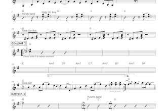 transcribe musical sheets for you
