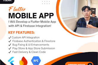 integrate apis and firebase into your flutter app