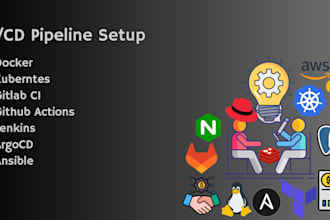 build and optimize your ci cd pipeline using github, gitlab, jenkins and docker