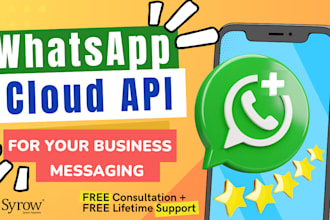 create free whatsapp business cloud API setup and build whatsapp chatbot