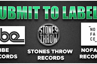 submit your music to record label managers so as to get you signed