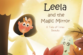 make illustrations for storybooks or picture books