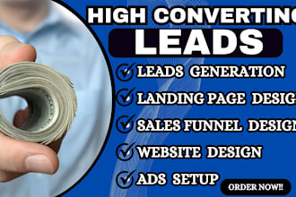 deliver high converting business loan leads, mca loan leads, mortgage loan leads