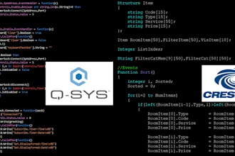 teach you to program qsys crestron with masters in teaching