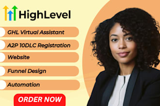 be your gohighlevel virtual assistant setup a2p 10dlc registration