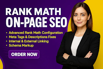 do perfect rank math on page SEO with 90 score
