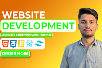 develop, revamp or redesign copy clone website, using tailwind and reactjs