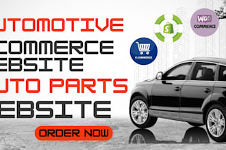 design auto parts shopify store car, wheel, tire, automobile listing website