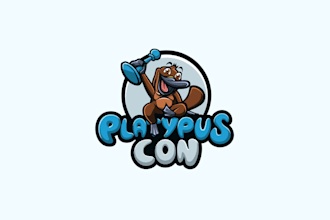 design platypus character mascot logo