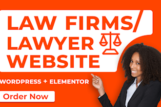 build a professional legal website for lawyers or law firms