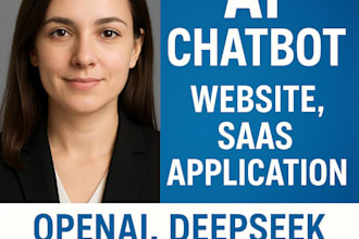 build ai chatbot, website, saas, openai, deepseek application
