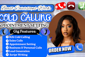 b2b cold calling telemarketing real estate  virtual assistant appointment setter