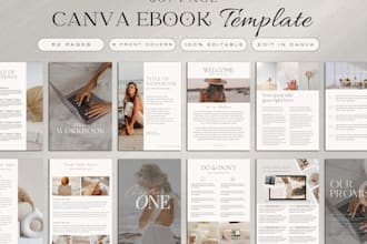 design a canva ebook, workbook, or lead magnet that converts