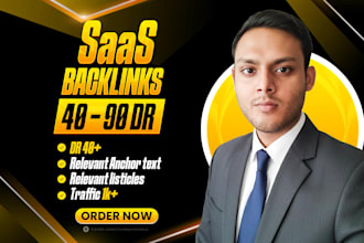 provide you good quality saas link insertions