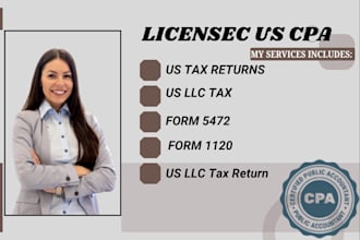 file and fax irs forms 5472 and 1120 for your non resident US llc