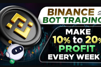 develop a profitable crypto trading bot for binance, bybit, and more