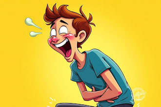 write a funny comedic story for you