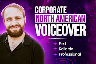 record a corporate voiceover for presentations and training