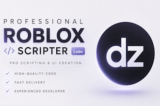 be your professional roblox scripting expert