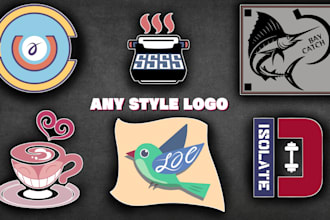 create professional and cute logo or mascot