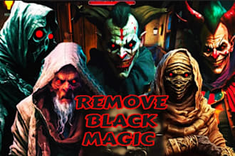 remove curse, evil spirit demonic, third party bad dreams and cast healing spell