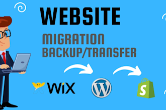 migrate, clone, move your wordpress website with backup and restore