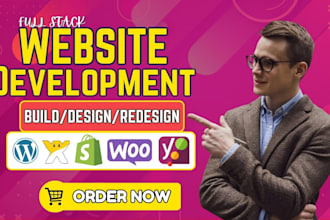 build wordpress website redesign shopify website revamp wix studio website