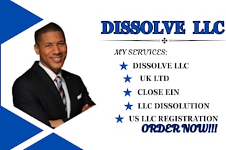 do US llc registration dissolve llc UK ltd close ein and llc dissolution