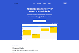 create a good looking landing page