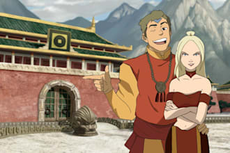 draw you in the avatar the last airbender style