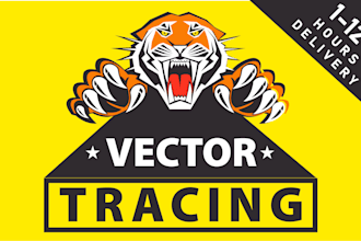 convert raster logo to high quality vector