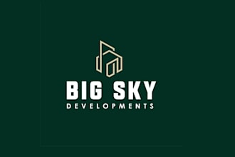 do design a home logo and branding design in24 hours